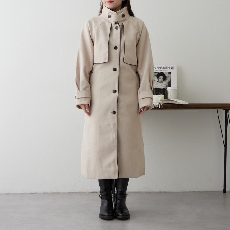 2WAYスタンドカラーコート[品番：OLOW0015001]｜RMAF NICE CLAUP