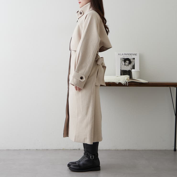 2WAYスタンドカラーコート[品番：OLOW0015001]｜RMAF NICE CLAUP