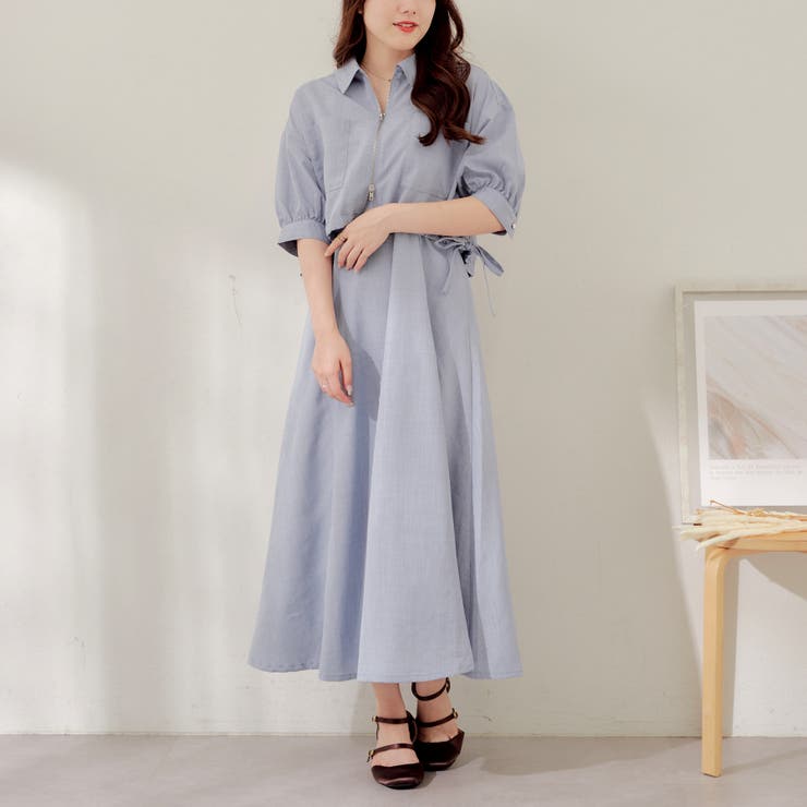 アウター付ワンピース | RMAF　NICE CLAUP / OLIVE des OLIVE | 詳細画像2 