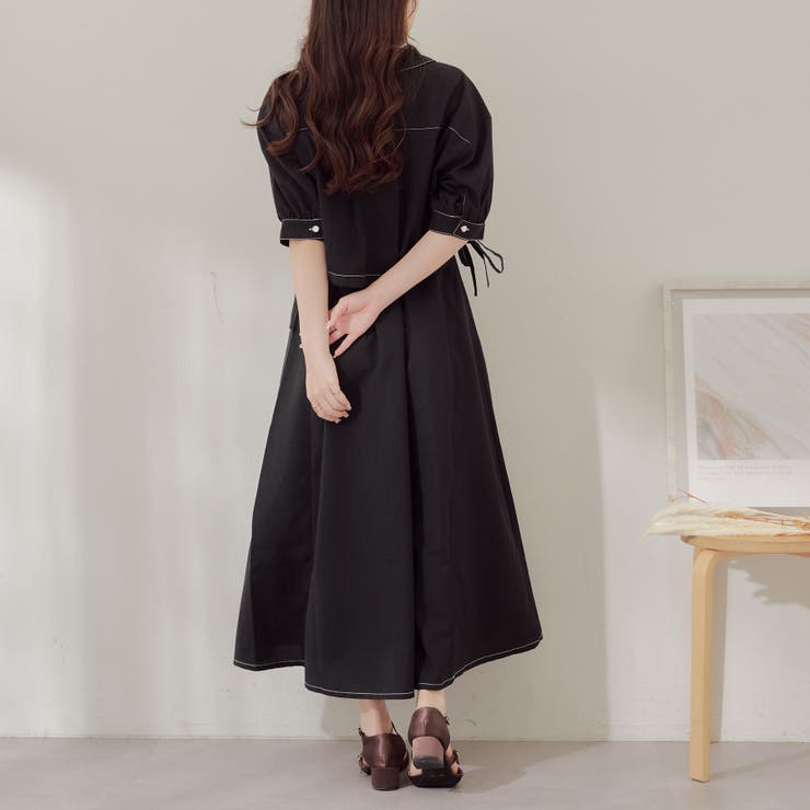 アウター付ワンピース | RMAF　NICE CLAUP / OLIVE des OLIVE | 詳細画像25 