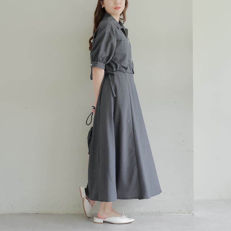 アウター付ワンピース | RMAF　NICE CLAUP / OLIVE des OLIVE | 詳細画像32 