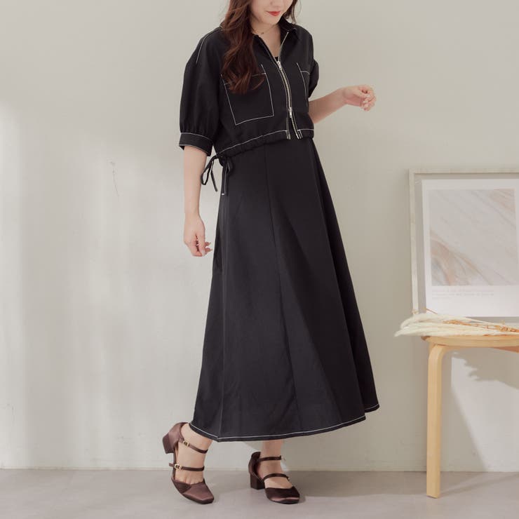 ブラック | アウター付ワンピース | RMAF　NICE CLAUP / OLIVE des OLIVE