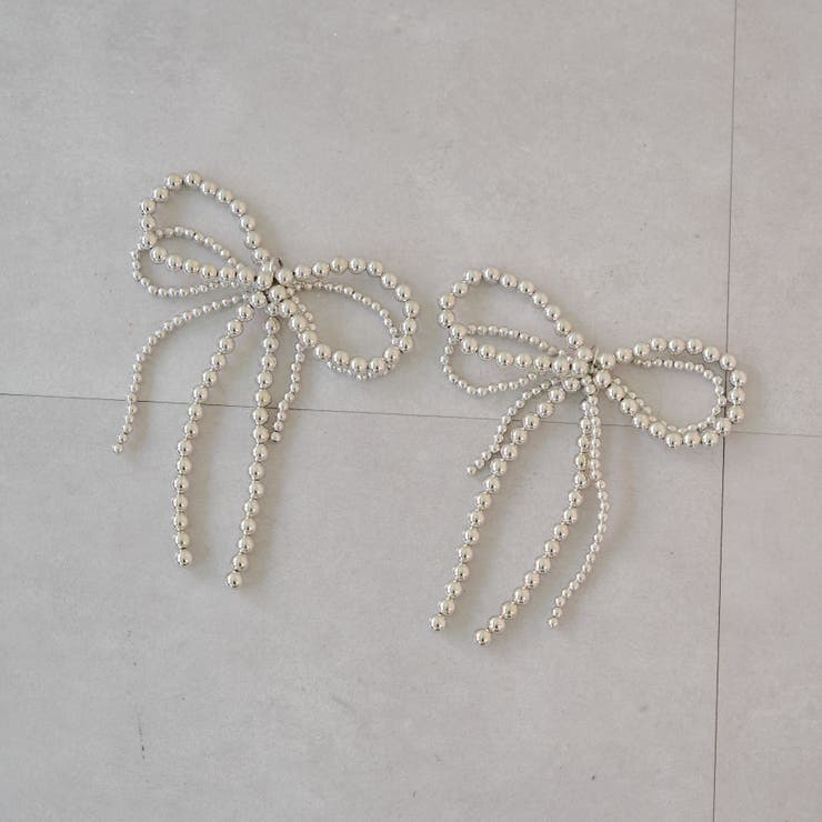 スニーカーを可愛くアレンジ】Bigパールリボンスニーカーチャーム[品番