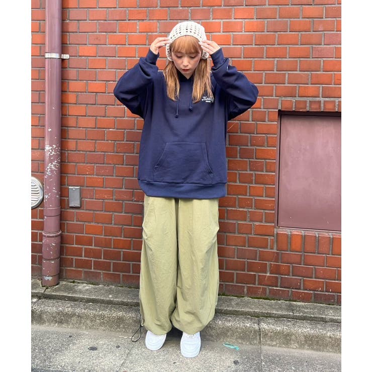 終末お値下げ！レザレクション茶パーカーＬ RIKKA FEMME リッカファム プルオーバー パーカー レディース