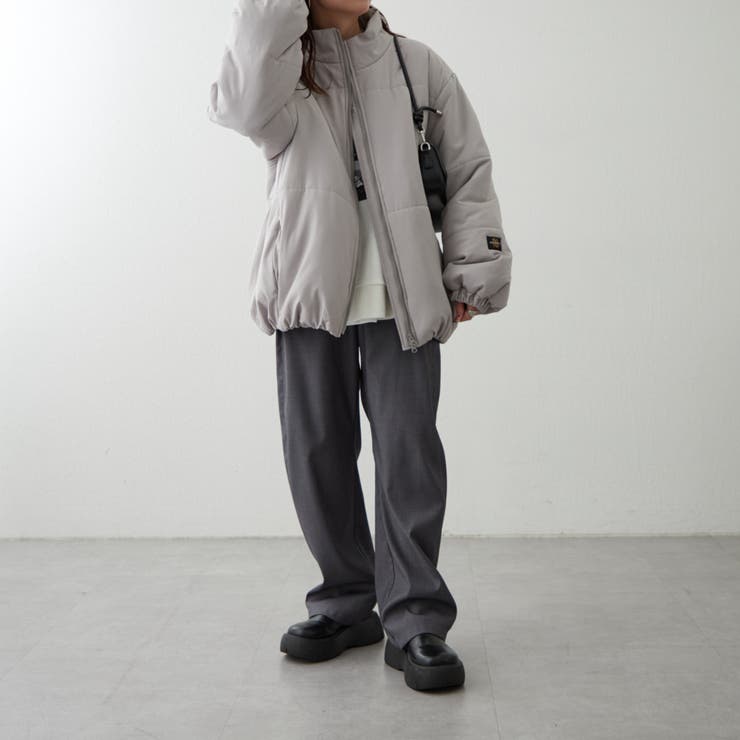 NUNIFE】WZIP中綿スタンドブルゾン[品番：OLOW0014848]｜RMAF NICE