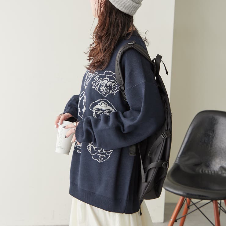 NUNIFE】いろいろおじさんニット[品番：OLOW0014963]｜RMAF NICE CLAUP