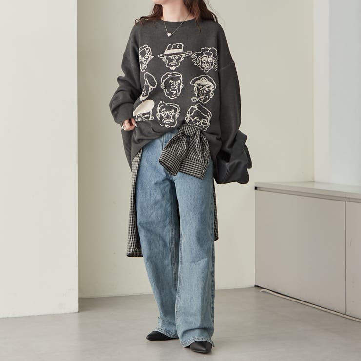 NUNIFE】いろいろおじさんニット[品番：OLOW0014963]｜RMAF NICE CLAUP