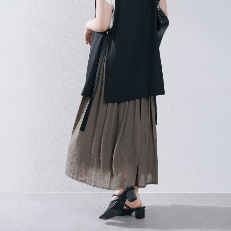 【夏にぴったり】ウエストフリルギャザースカート | RMAF　NICE CLAUP / OLIVE des OLIVE | 詳細画像46 