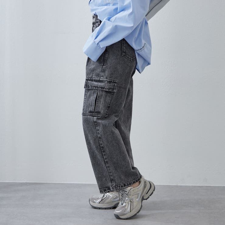 デニムワイドカーゴパンツ | RMAF　NICE CLAUP / OLIVE des OLIVE | 詳細画像11 