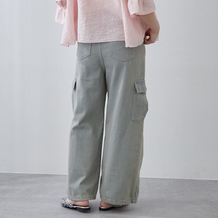 【美品】ウィムガゼット　レーヨンカーゴパンツ　36 カーゴパンツ | Whim Gazette(ウィム ガゼット)レディース | PAL