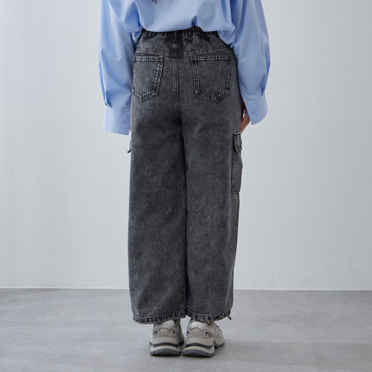 デニムワイドカーゴパンツ | RMAF　NICE CLAUP / OLIVE des OLIVE | 詳細画像34 