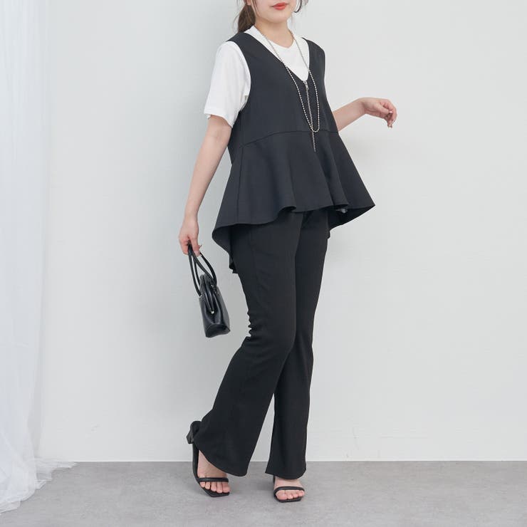 -3kg裾スリットフレアパンツ | RMAF　NICE CLAUP / OLIVE des OLIVE | 詳細画像37 
