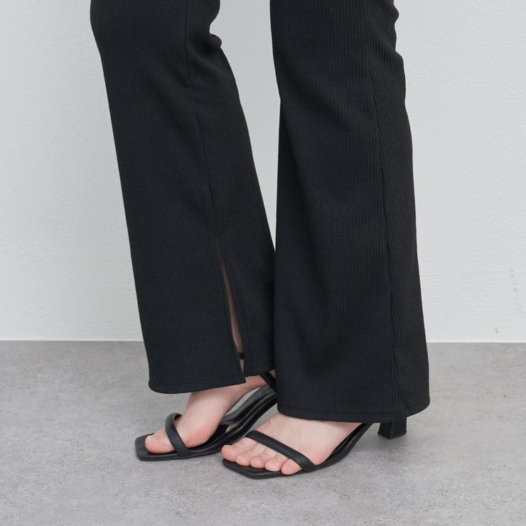 -3kg裾スリットフレアパンツ | RMAF　NICE CLAUP / OLIVE des OLIVE | 詳細画像45 