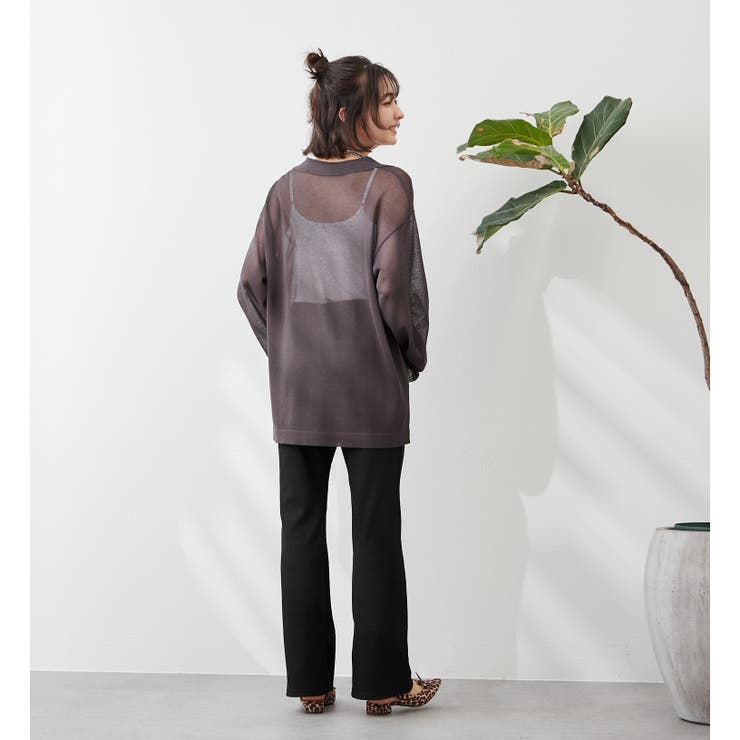 -3kg裾スリットフレアパンツ | RMAF　NICE CLAUP / OLIVE des OLIVE | 詳細画像55 