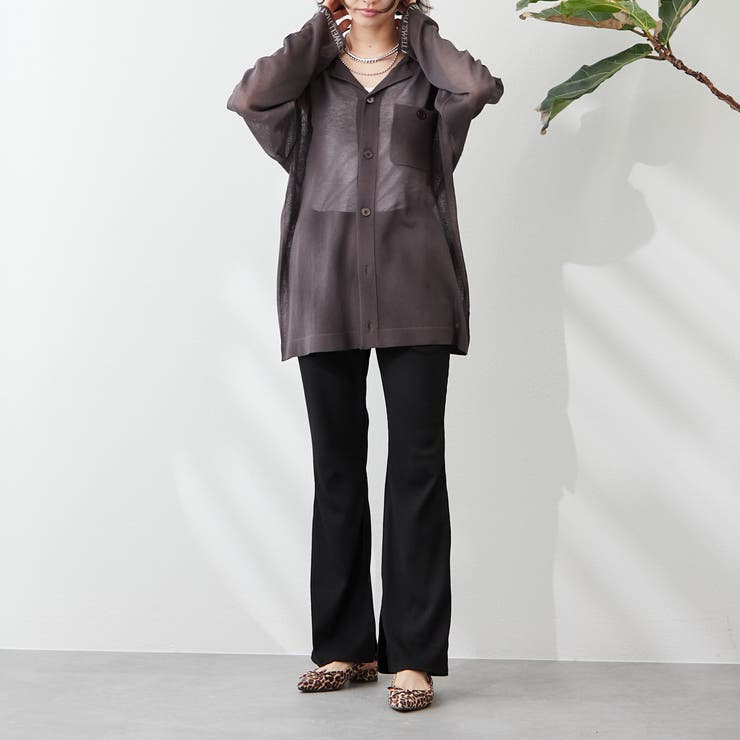 -3kg裾スリットフレアパンツ | RMAF　NICE CLAUP / OLIVE des OLIVE | 詳細画像57 
