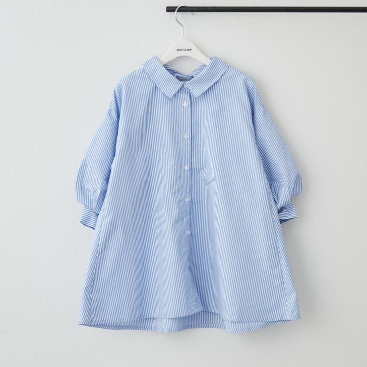 柄2 | 【後ろ姿も可愛く】後レースアップボリューム袖ブラウス | RMAF　NICE CLAUP / OLIVE des OLIVE