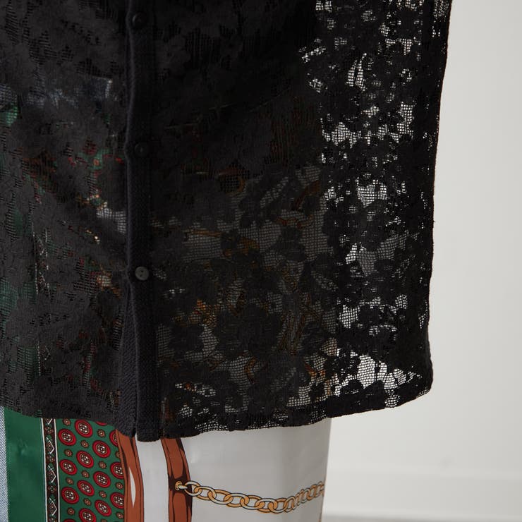 【大人のこなれ感】メッシュレースシャツ | RMAF　NICE CLAUP / OLIVE des OLIVE | 詳細画像34 