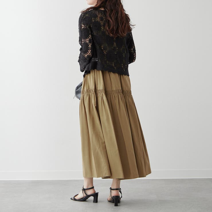 透かし編みカーデ | RMAF　NICE CLAUP / OLIVE des OLIVE | 詳細画像27 