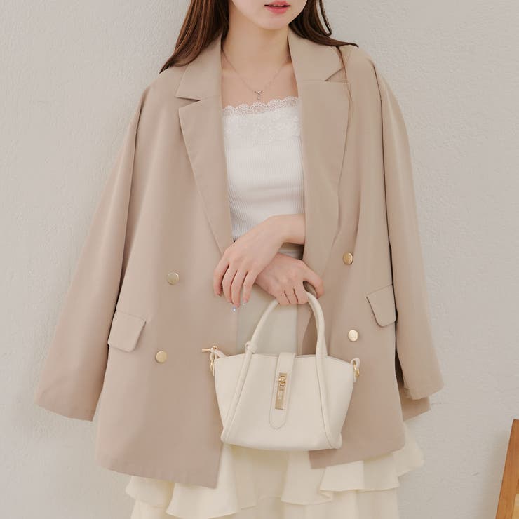 前後2WAYテレコレースタンク | RMAF　NICE CLAUP / OLIVE des OLIVE | 詳細画像4 