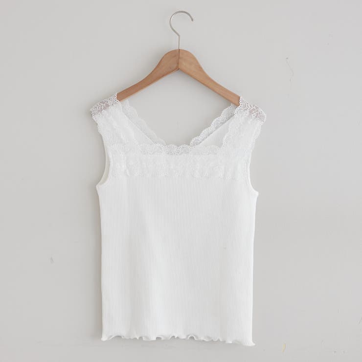 前後2WAYテレコレースタンク | RMAF　NICE CLAUP / OLIVE des OLIVE | 詳細画像6 