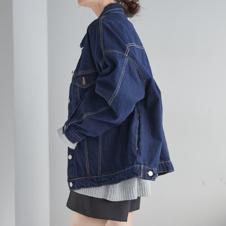 ビッグシルエットデニムジャケット[品番：OLOW0015003]｜RMAF