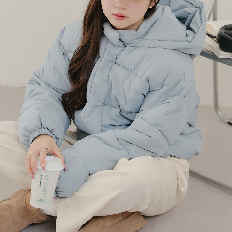 フード中綿ジャケット[品番：OLOW0015159]｜RMAF NICE CLAUP / OLIVE