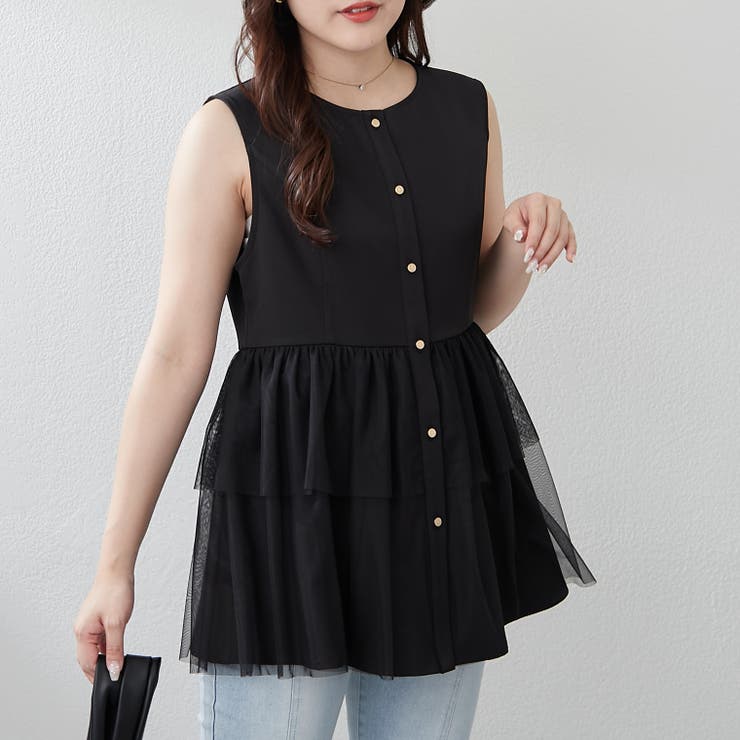 チュールペプラムジレ[品番：OLOW0015956]｜RMAF NICE CLAUP