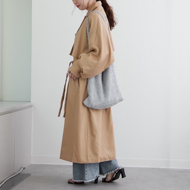 Web限定】ケープトレンチコート[品番：NCLW0015358]｜NICE CLAUP