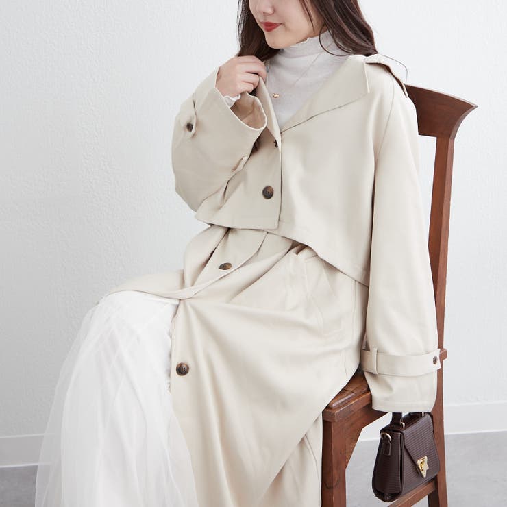 マルチWAYトレンチコート | NICE CLAUP / OLIVE des OLIVE　OUTLET | 詳細画像2 