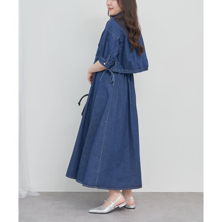 5分袖キャミワンピアンサンブル[品番：OLOW0015603]｜RMAF NICE CLAUP