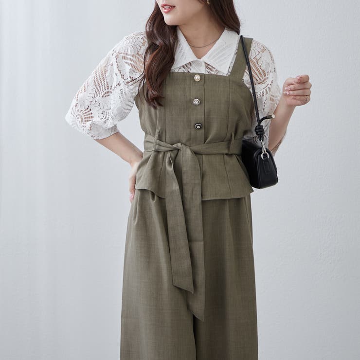 セットアップ】キャミビスチェ＆パンツ[品番：OLOW0015604]｜RMAF NICE