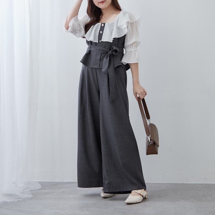 セットアップ】キャミビスチェ＆パンツ[品番：OLOW0015604]｜RMAF NICE