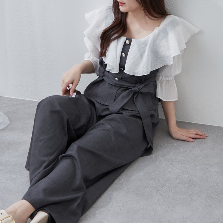 セットアップ】キャミビスチェ＆パンツ[品番：OLOW0015604]｜RMAF NICE