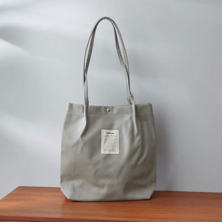 合皮ハンドルタックトート[品番：OLOW0015314]｜RMAF NICE CLAUP