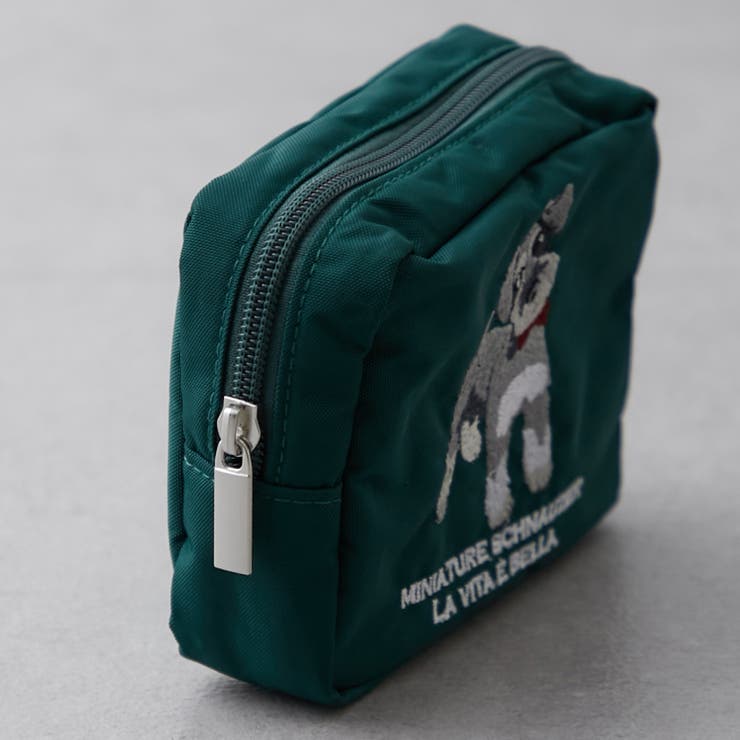 【Web限定】アニマル刺繍ポーチ | RMAF　NICE CLAUP / OLIVE des OLIVE | 詳細画像4 