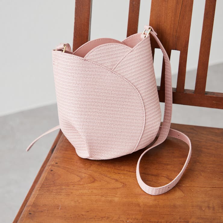 ピンク | 【春コーデにおすすめ】チューリップショルダーバッグ | RMAF　NICE CLAUP / OLIVE des OLIVE