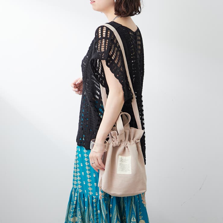 2WAY巾着バッグ[品番：OLOW0015849]｜RMAF NICE CLAUP / OLIVE
