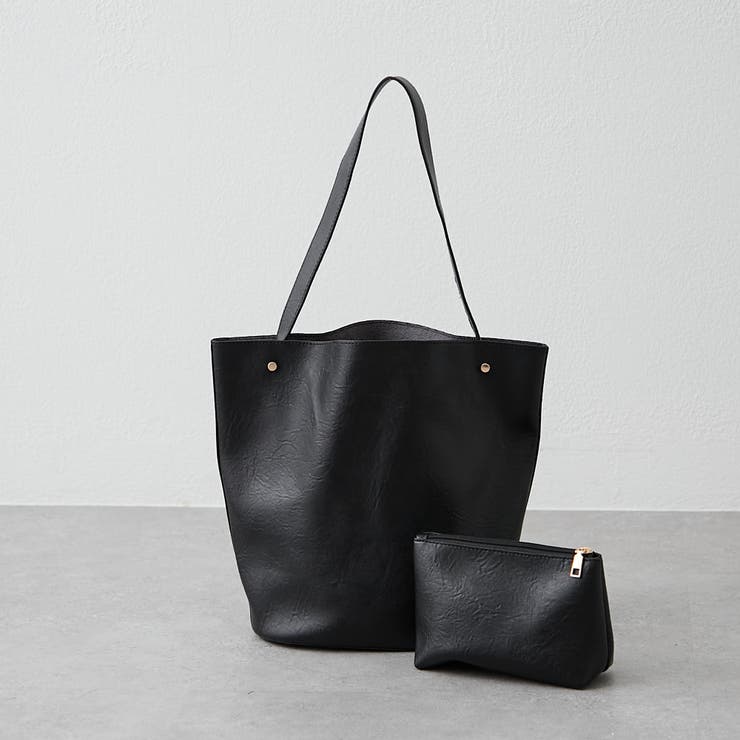 Web限定】ポーチ付合皮トートBAG[品番：OLOW0015882]｜RMAF NICE