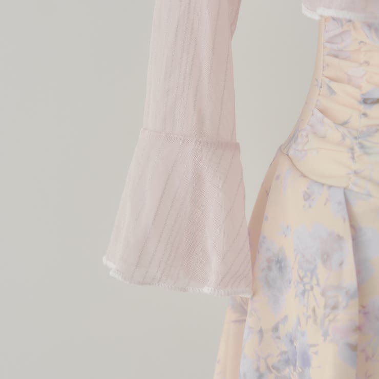 【Web限定】シアーボレロ×花柄水着2点セット | RMAF　NICE CLAUP / OLIVE des OLIVE | 詳細画像3 