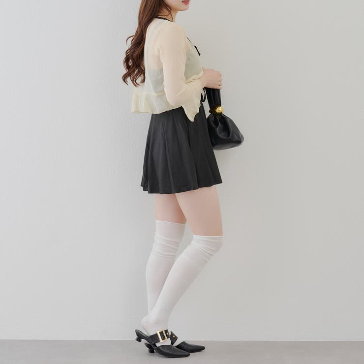 Web限定】シアーボレロ×フリルキャミワンピ水着2点セット[品番