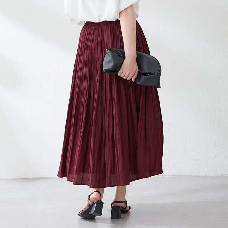 8色展開】消しプリーツスカート[品番：OLOW0016245]｜RMAF NICE CLAUP