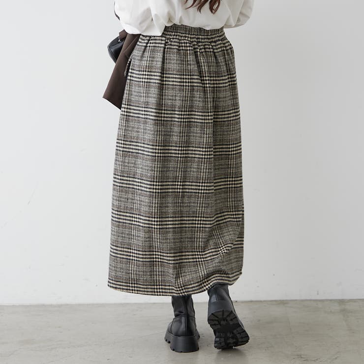 サイドプリーツスカート | RMAF　NICE CLAUP / OLIVE des OLIVE | 詳細画像13 