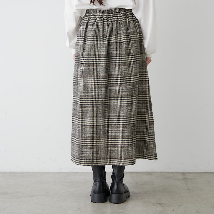 サイドプリーツスカート | RMAF　NICE CLAUP / OLIVE des OLIVE | 詳細画像21 