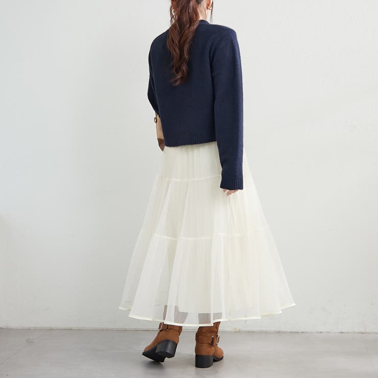 キラキラチュールスカート | RMAF　NICE CLAUP / OLIVE des OLIVE | 詳細画像15 