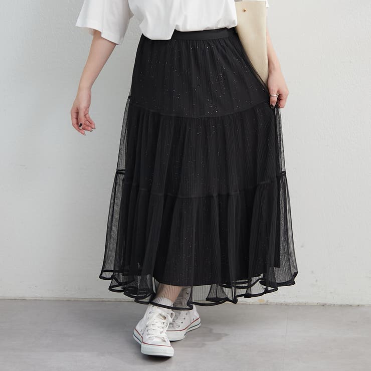 キラキラチュールスカート[品番：OLOW0016490]｜RMAF NICE CLAUP
