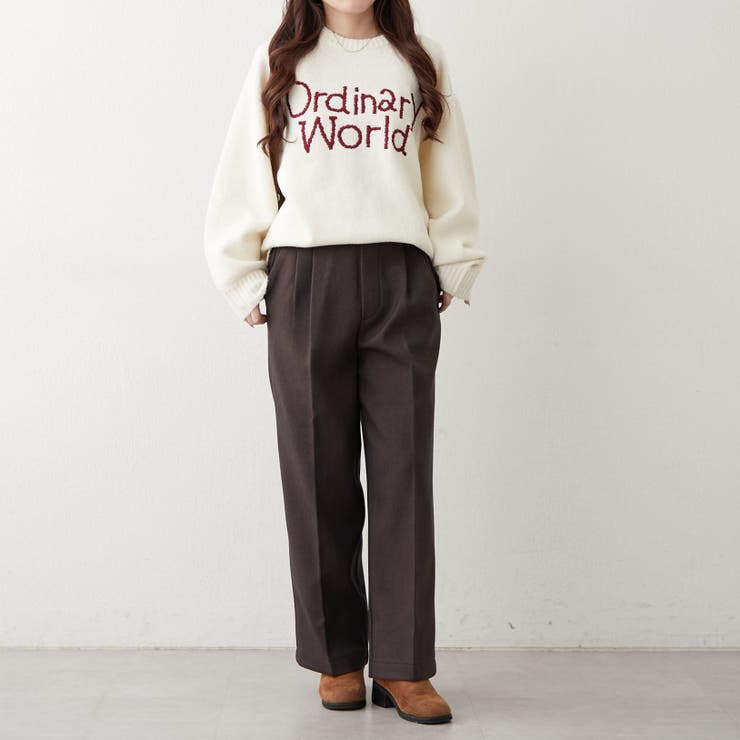 裏起毛で暖かい♪アソートパンツ | RMAF　NICE CLAUP / OLIVE des OLIVE | 詳細画像7 