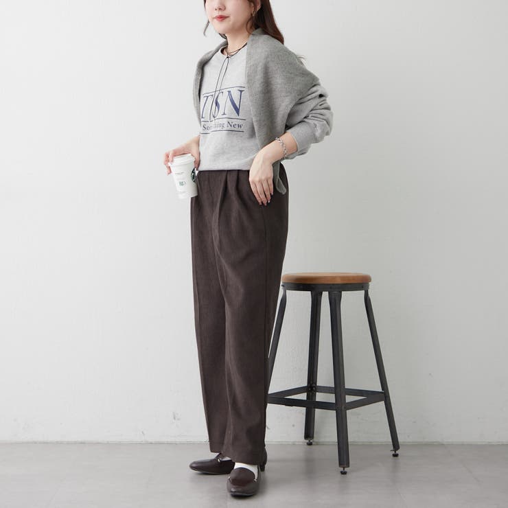 裏起毛で暖かい、コールタックパンツ | RMAF　NICE CLAUP / OLIVE des OLIVE | 詳細画像7 