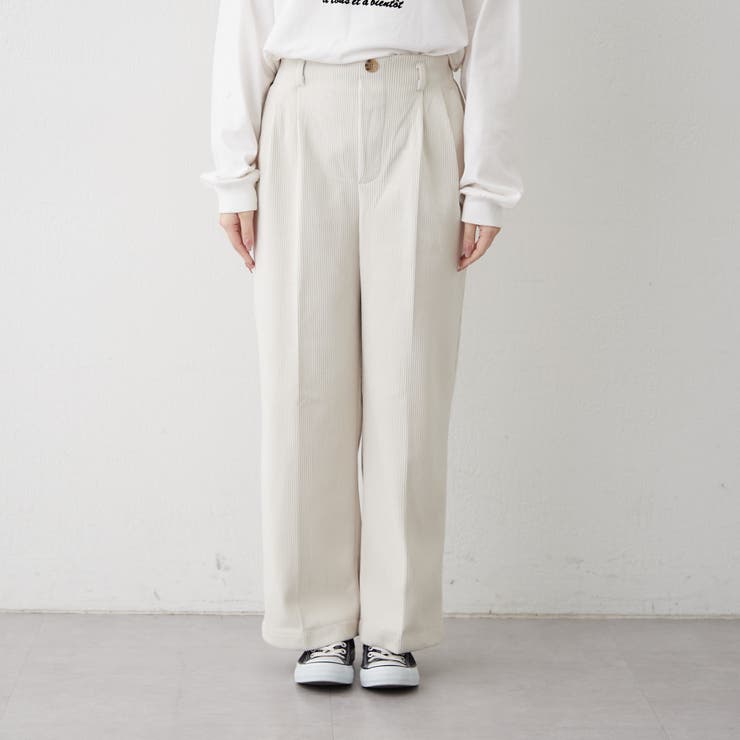 裏起毛で暖かい、コールタックパンツ | RMAF　NICE CLAUP / OLIVE des OLIVE | 詳細画像32 