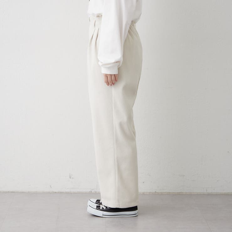 裏起毛で暖かい、コールタックパンツ | RMAF　NICE CLAUP / OLIVE des OLIVE | 詳細画像33 