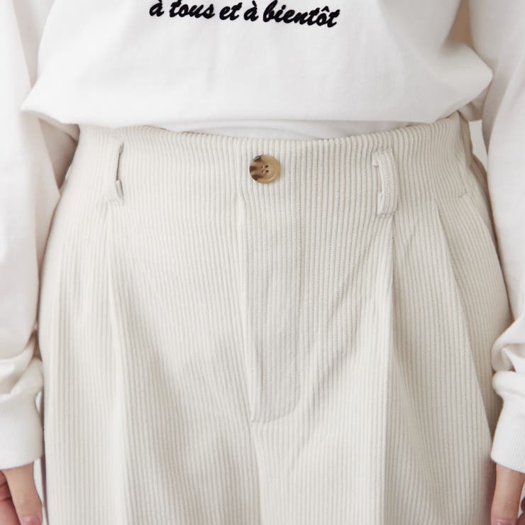 裏起毛で暖かい、コールタックパンツ | RMAF　NICE CLAUP / OLIVE des OLIVE | 詳細画像35 